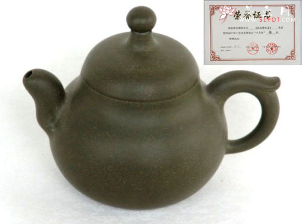 紫砂壶图片：西施顶珠 - 宜兴紫砂壶网