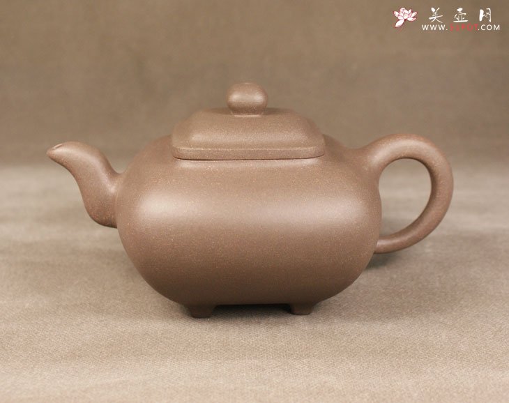 紫砂壶图片：四方传炉 - 宜兴紫砂壶网
