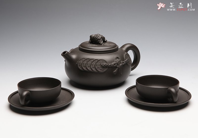 紫砂壶图片：政和通宝 - 宜兴紫砂壶网