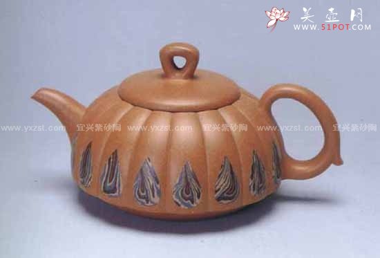 紫砂壶图片：争艳壶 - 宜兴紫砂壶网