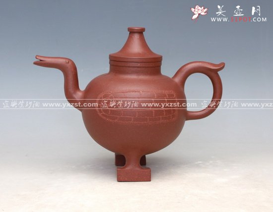 紫砂壶图片：鸭尊 - 宜兴紫砂壶网