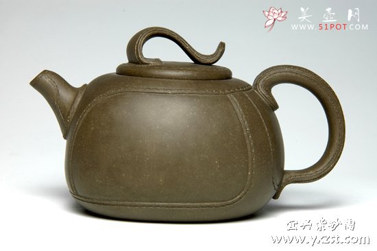 紫砂壶图片：皮包壶之三 - 宜兴紫砂壶网