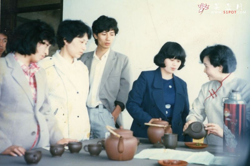 紫砂壶图片：与台湾陆羽茶道大师交流 - 宜兴紫砂壶网