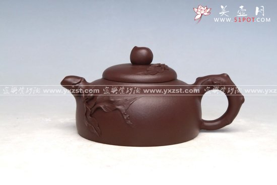 紫砂壶图片：三友系列五 - 宜兴紫砂壶网