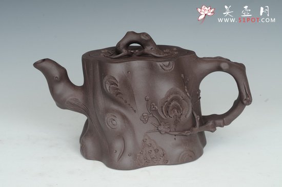 紫砂壶图片：高梅桩 - 宜兴紫砂壶网