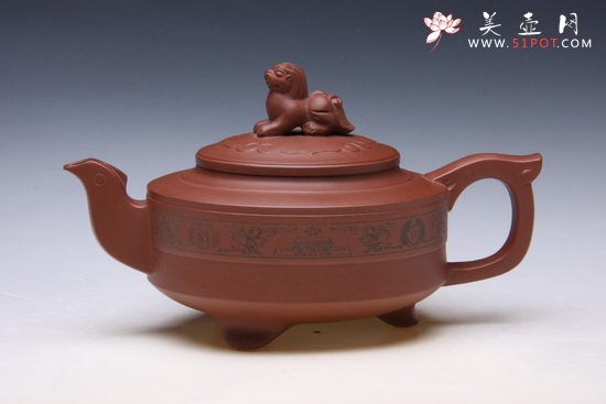 紫砂壶图片：中华情 - 宜兴紫砂壶网