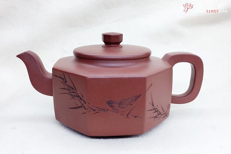 紫砂壶图片：清风八面 - 宜兴紫砂壶网