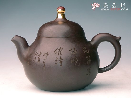 紫砂壶图片：葫芦 - 宜兴紫砂壶网