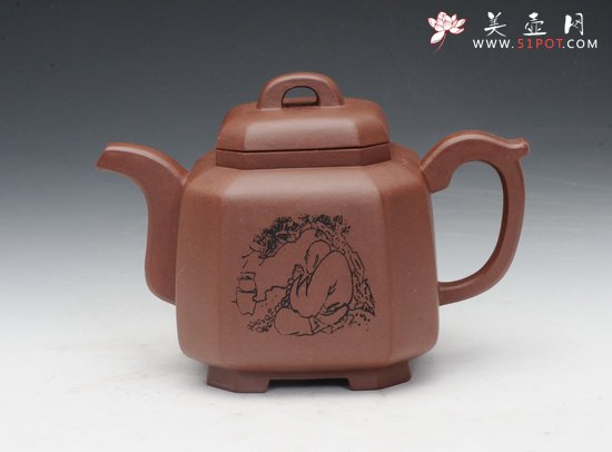 紫砂壶图片：高四方 - 宜兴紫砂壶网