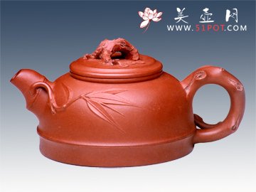 紫砂壶图片：岁寒三友 - 宜兴紫砂壶网