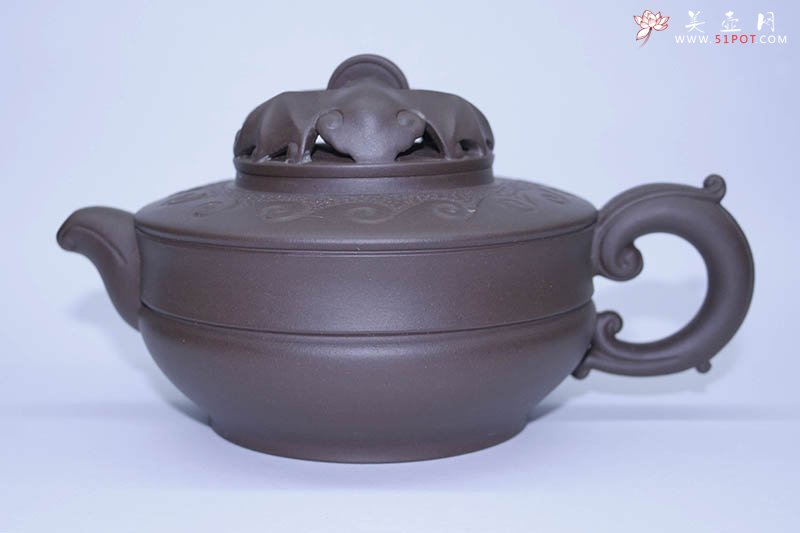 紫砂壶图片：福如东海 - 宜兴紫砂壶网