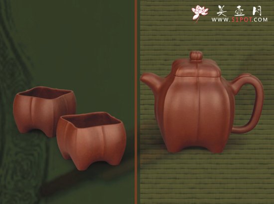 紫砂壶图片：天香套具 - 宜兴紫砂壶网