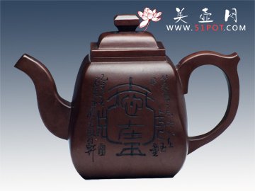 紫砂壶图片：沉香阁 - 宜兴紫砂壶网