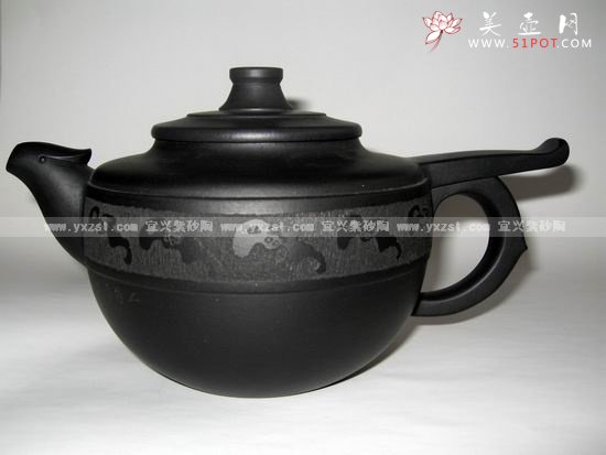 紫砂壶图片：金鸡纳福壶 - 宜兴紫砂壶网