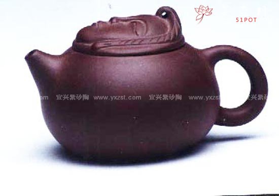 紫砂壶图片：仕女二 - 宜兴紫砂壶网