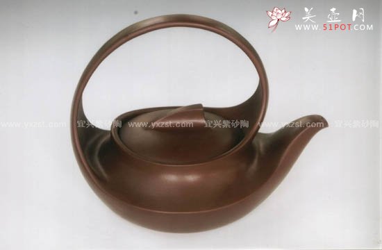 紫砂壶图片：曲壶 - 宜兴紫砂壶网