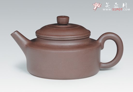 紫砂壶图片：扁德钟 - 宜兴紫砂壶网