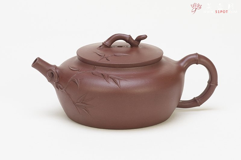 紫砂壶图片：竹醉清风 - 宜兴紫砂壶网