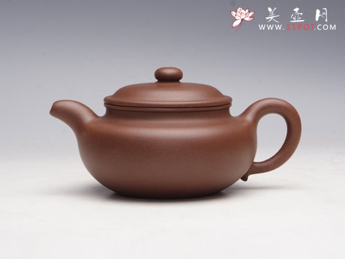 紫砂壶图片：仿古 泥料：拼紫 - 宜兴紫砂壶网