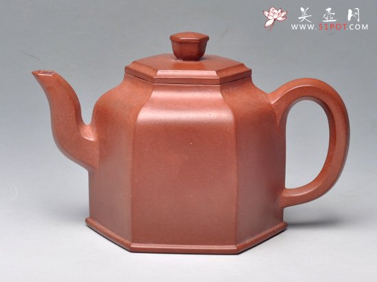 紫砂壶图片：小乐钟 拼紫泥 250cc - 宜兴紫砂壶网