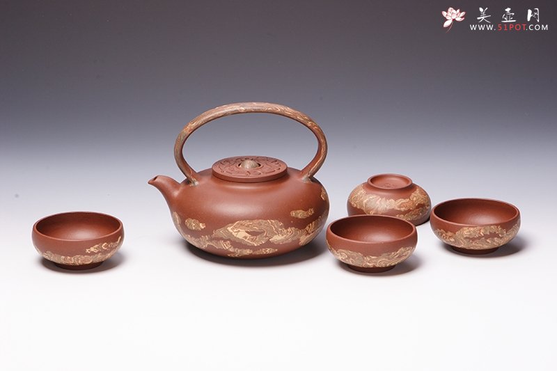 紫砂壶图片：鸣啸茶具 - 宜兴紫砂壶网