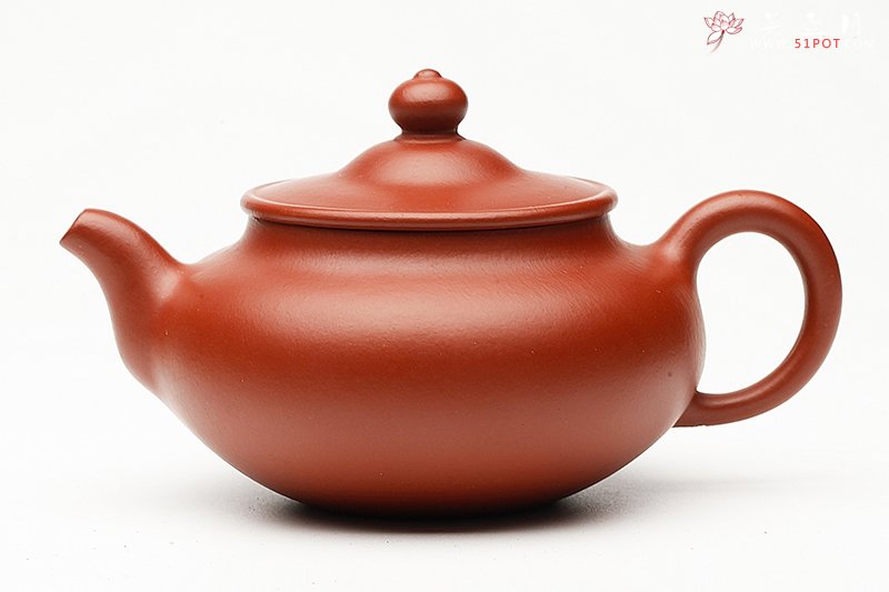 紫砂壶图片：宝灵壶 大红袍 - 宜兴紫砂壶网