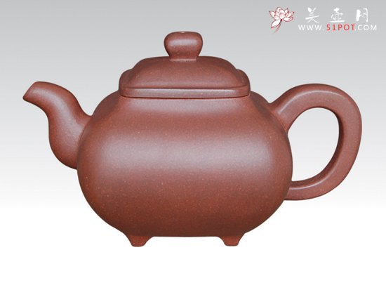 紫砂壶图片：传炉  紫泥  3... - 宜兴紫砂壶网