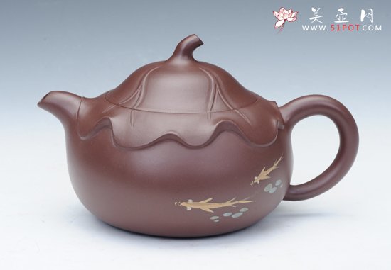 紫砂壶图片：贵妃出浴 - 宜兴紫砂壶网