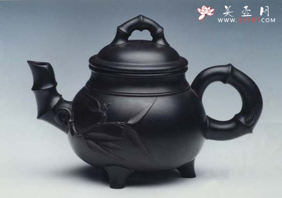 紫砂壶图片：竹鼎 - 宜兴紫砂壶网