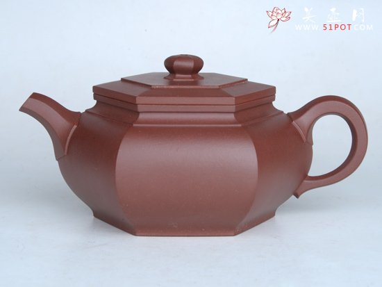紫砂壶图片：大彬六方 - 宜兴紫砂壶网