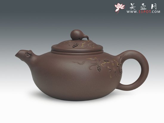 紫砂壶图片：硕果 - 宜兴紫砂壶网