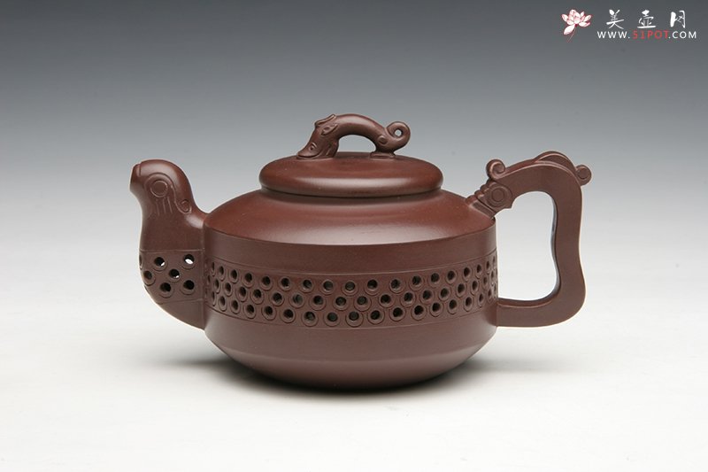 紫砂壶图片：玲珑壶 - 宜兴紫砂壶网