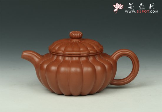 紫砂壶图片：筋囊仿古 - 宜兴紫砂壶网