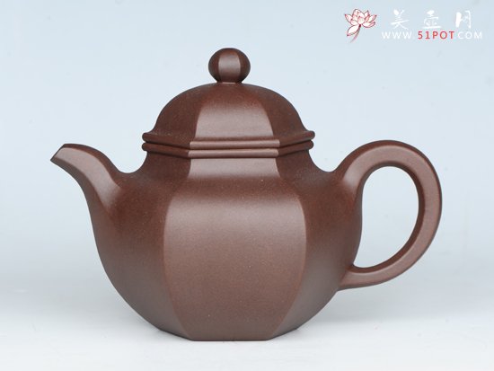 紫砂壶图片：六方掇球 - 宜兴紫砂壶网
