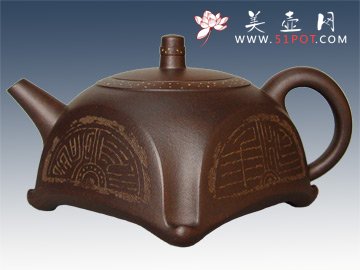 紫砂壶图片：钟鼎 - 宜兴紫砂壶网