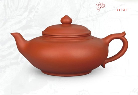 紫砂壶图片：扁樱 - 宜兴紫砂壶网