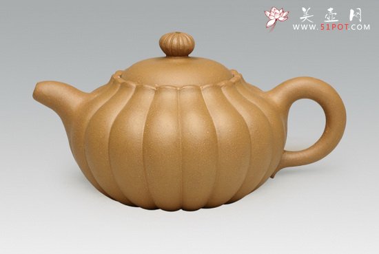 紫砂壶图片：菊蕾 拷贝 - 宜兴紫砂壶网