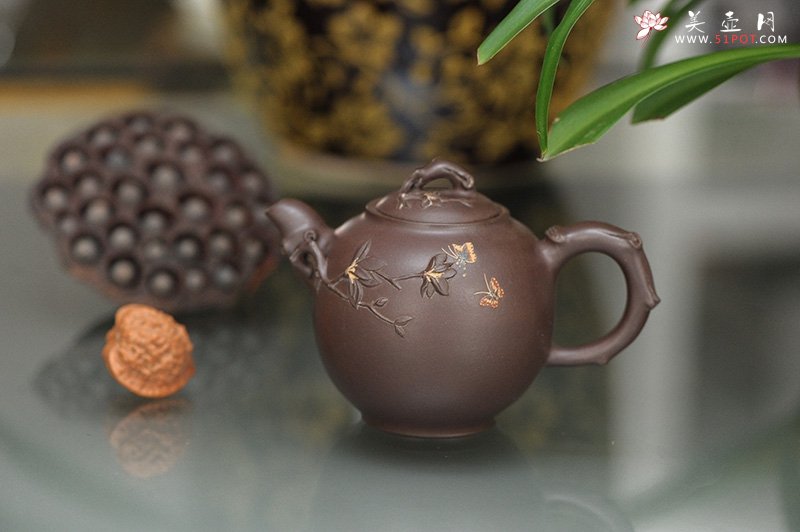 紫砂壶图片：满园春色 - 宜兴紫砂壶网