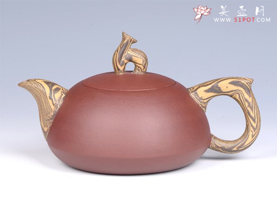 紫砂壶图片：- 和睦相处 - - 宜兴紫砂壶网