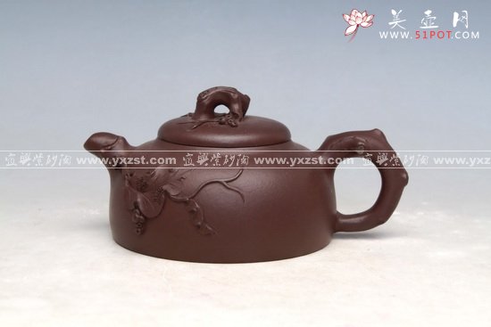 紫砂壶图片：三友系列六 - 宜兴紫砂壶网