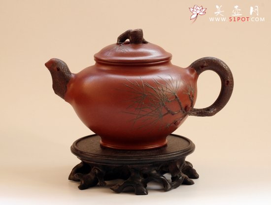 紫砂壶图片：松针 - 宜兴紫砂壶网