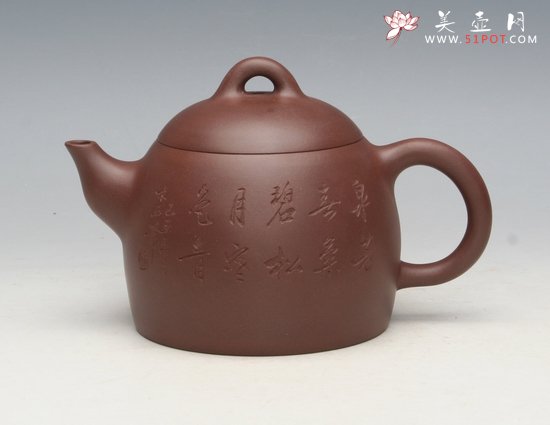 紫砂壶图片：秦权 - 宜兴紫砂壶网