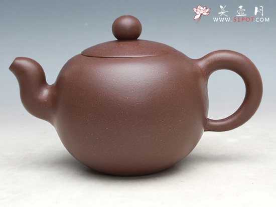 紫砂壶图片：一粒珠 - 宜兴紫砂壶网