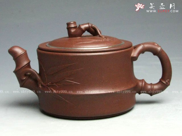 紫砂壶图片：竹段 - 宜兴紫砂壶网