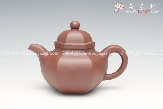 紫砂壶图片：六方掇球 - 宜兴紫砂壶网
