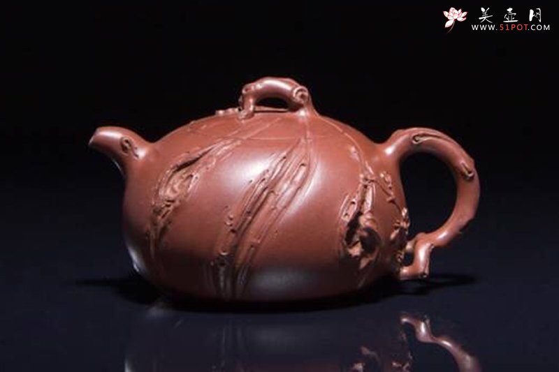 紫砂壶图片：春意盎然 - 宜兴紫砂壶网