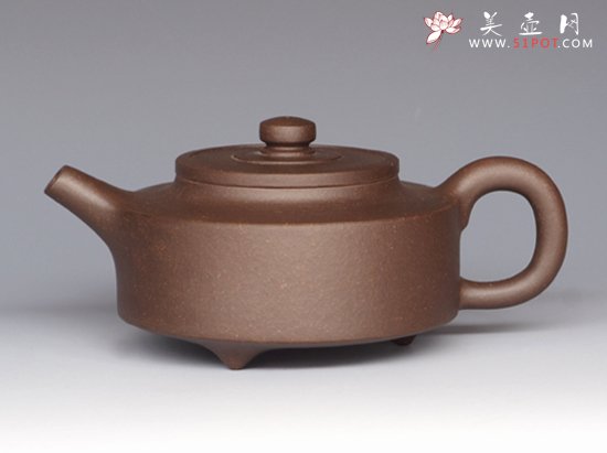 紫砂壶图片：三足乳鼎 - 宜兴紫砂壶网