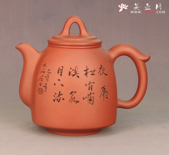 紫砂壶图片：六方神韵 - 宜兴紫砂壶网