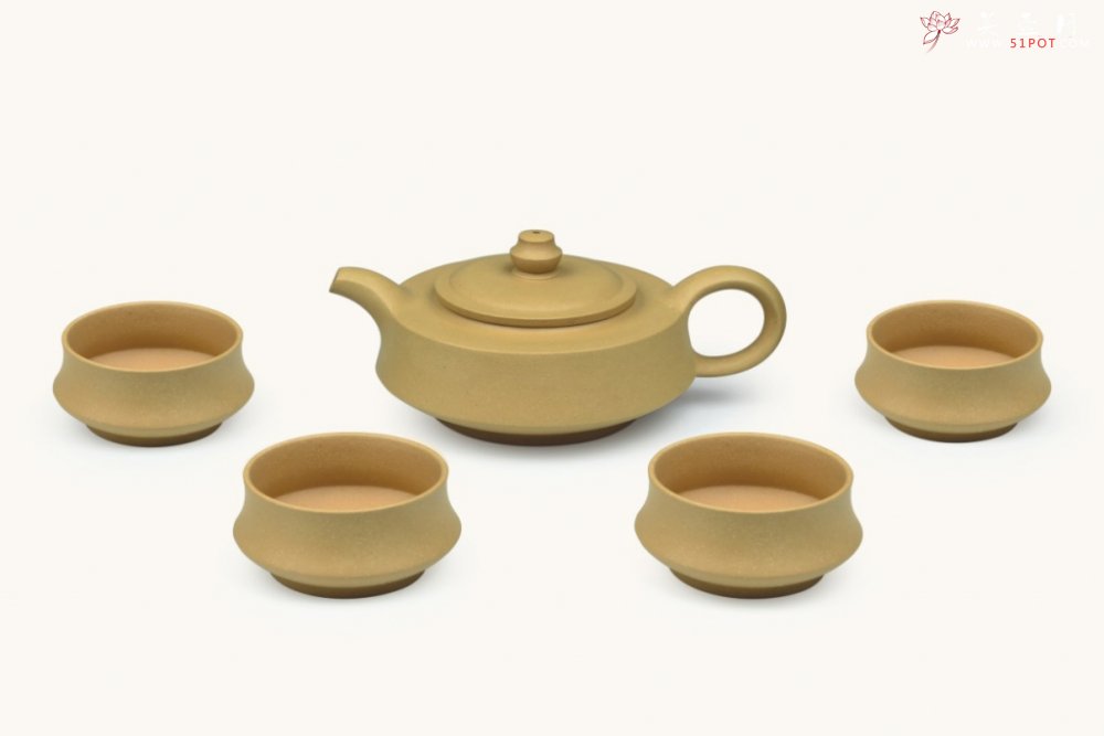 紫砂壶图片：汉璧套壶 - 宜兴紫砂壶网