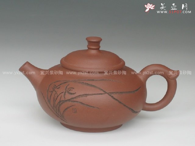 紫砂壶图片：香园如意 - 宜兴紫砂壶网